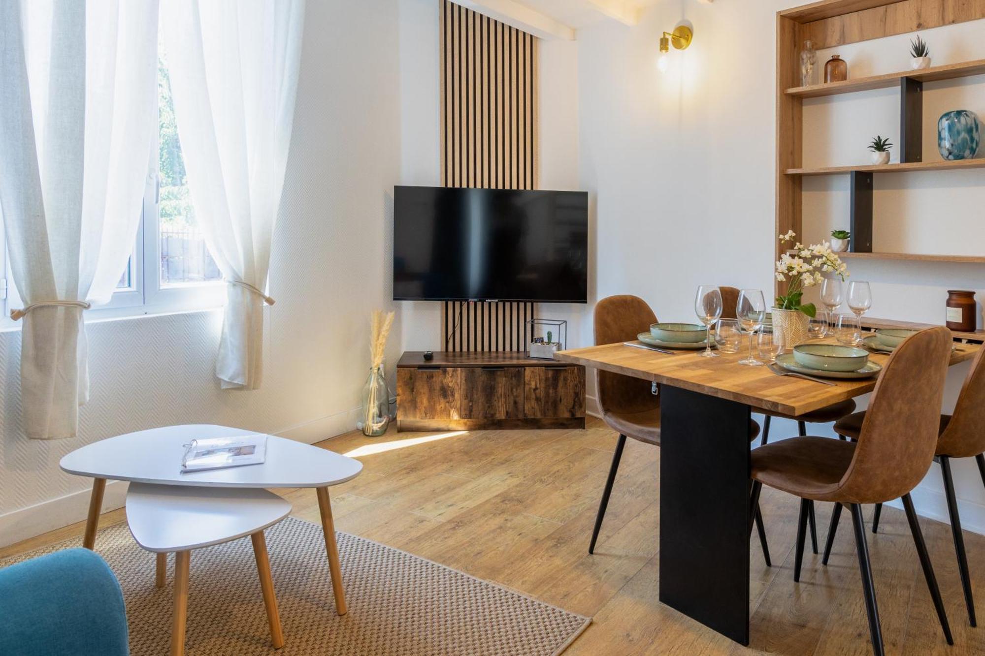 Apartment Le Relax - Maison Climatisee Avec Terrasse - Troyes